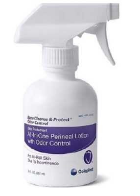 12 Coloplast Odor Control Perineal Wash 8 oz Bottle Scented Baza 7725 3/31/2026