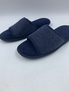 blue slippers mens