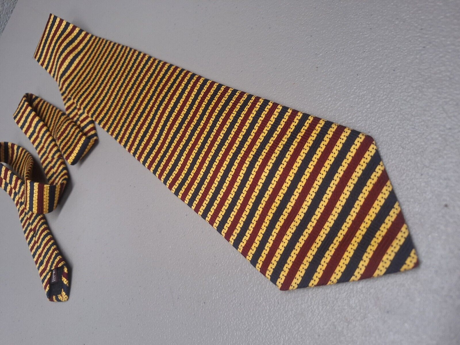 Raphael Men's All Silk Neck Tie Striped Hand Made in Italy Suit Tie