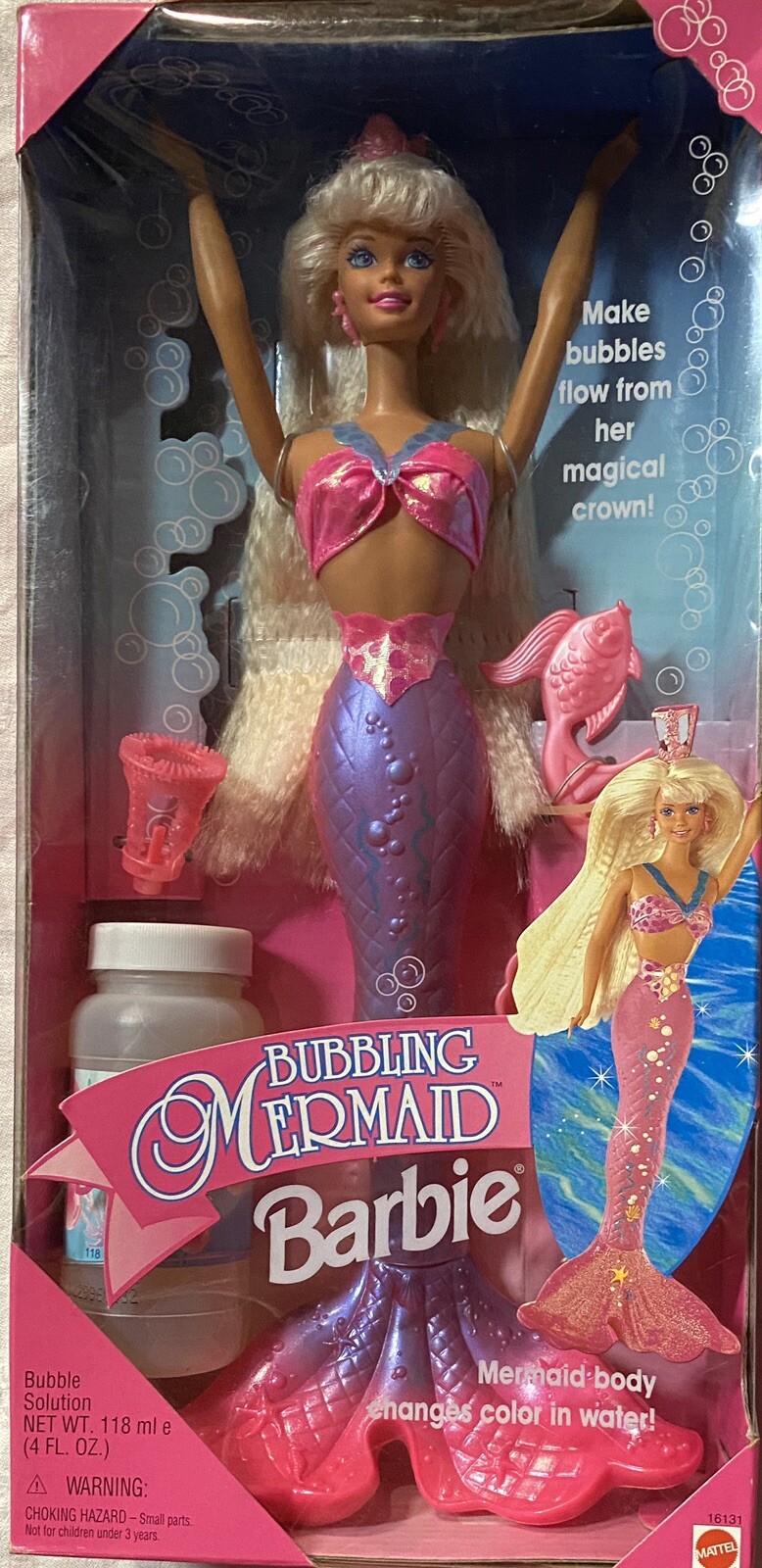 barbie bubbling mermaid