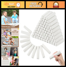 120 Pcs Jumbo Sidewalk Chalk - Non-Toxic, Washable, Large for Kids Adults Art