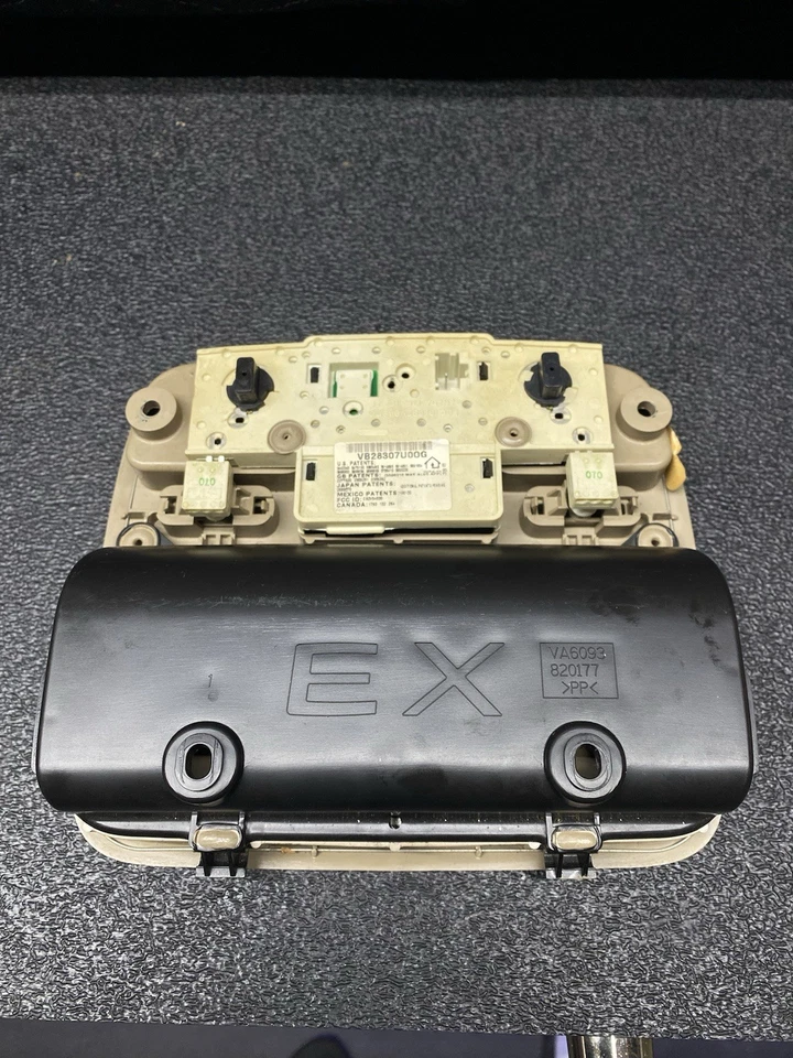 🔥99-03 Acura CL TL MDX ACCORD Overhead Console Dome Light Homelink TAN/ BEIGE - Image 3 of 4