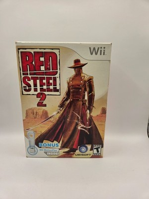 Brand New Factory Sealed Nintendo Wii Game Red Steel 2 With Bonus Motion