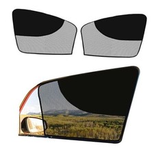 Car Window Shades,2PCS Magnetic Double Layer Auto Side 28 x 20 x 19 x 13inches