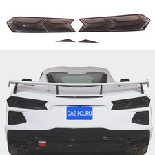 Daeiclru Car Tail Light Lamp Cover Compatible with Corvette C8 Stingray/Z06/E...