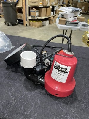 Basement Watchdog BWE - Emergency Backup Sump Pump (1000 GPH @ 10')