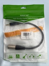 3.5Mm to XLR Balanced Cable Adapter, Gold-Plated 1/8 Inch Mini Jack Aux to XLR M