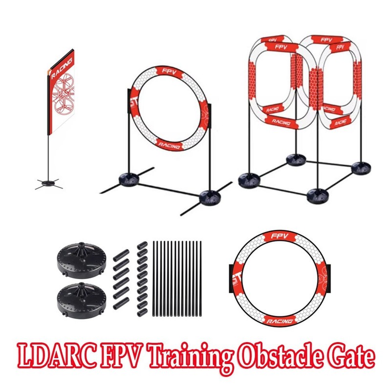 LDARC 765mm/780mm Pass Through Race Gate Training Obstacle for FPV RC Drone