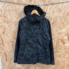 Billabong women’s snow jacket black medium full zip ski snowboarding