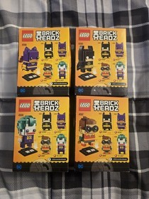 LEGO BrickHeadz Batman Collection: 41585,41586,41587,41588 - Complete Set, NISB