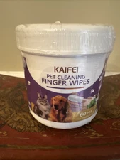 Kaifei Pet Cleaning Finger Wipes for dogs and cats