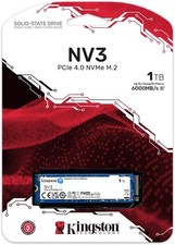 NV3 PCle 4.0 NVME M2 Kingston 1TB SSD 6000MB/...