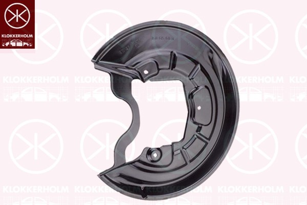 Spritzblech Bremsscheibe Klokkerholm 7521878 WP FüR VW Caddy Alltrack 4 SAB SAA-image