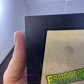 Frogger II 2 : Threeedeep W / MANUAL Colecovision Parker Brothers Cart Coleco#ML
