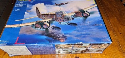 1/32 Revell Junkers Ju-88 A4 3988, QckBst Exhaust, Metal Guns, Quintas Int! RARE