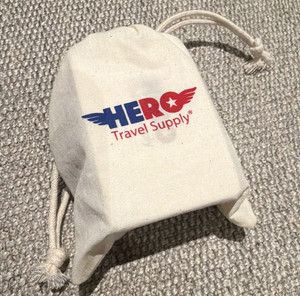 HERO Travel Supply Universal to UK Plug Travel Adapter w/ Pouch (3)