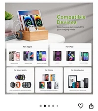 G.U.S. Multi-Device Charging Station & Dock for Smartphones, Tablet and Laptop