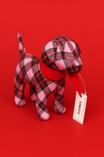 VICTORIA SECRET  2025 Holidays PINK MINI DOG WEARING A Red Scarf Just Release