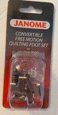 Janome Convertible Free Motion Quilting Foot Set 202-002-004 Used once
