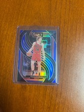 2024-25 Panini Select Matas Buzelis Blue Prizm Rookie #166 Chicago Bulls