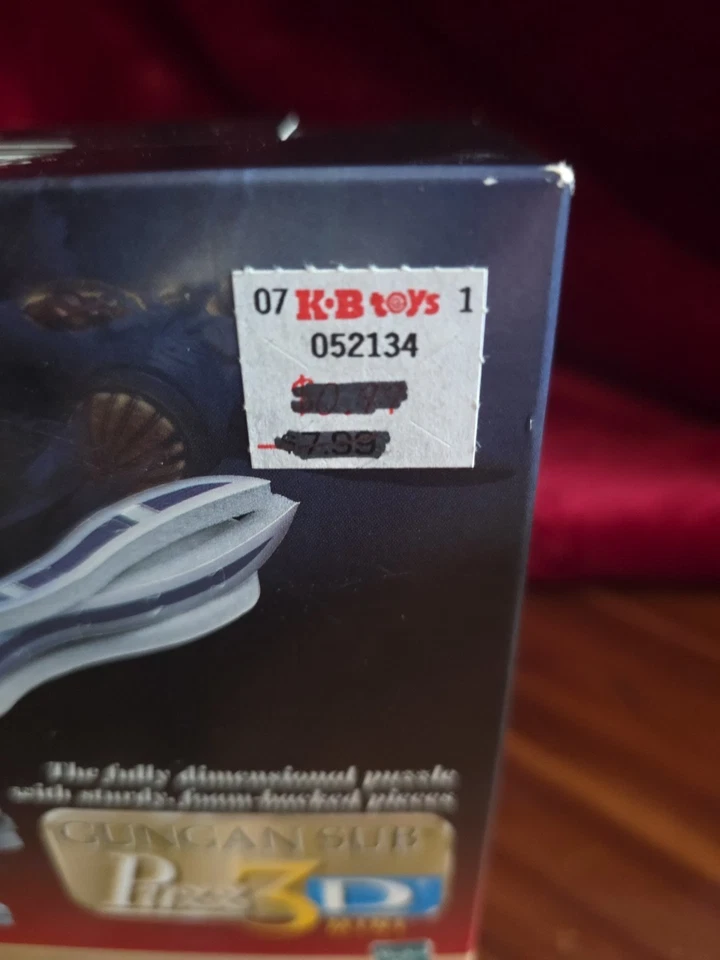 1999 Hasbro Star Wars episode I Gungan Sub Puzz3D puzzle 66 Pieces New KB Toys - Image 2 of 4