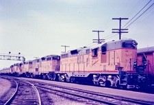 UP Union Pacific Slide GP-9 #275 In Yard East Los Angeles 1964 18