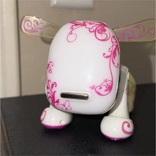 Hasbro iDog Rare Color Variant Pink Floral/Swirl Design, 2007