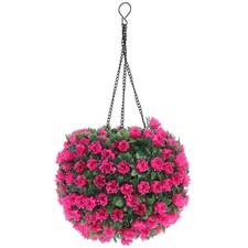 Wedding Decor Solar Balls for Garden LED Lighted Artificial Topiary Hanging