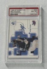 Mo Vaughn 1999 Upper Deck SP Authentic Signature Edition Auto Card PSA 8 Angels