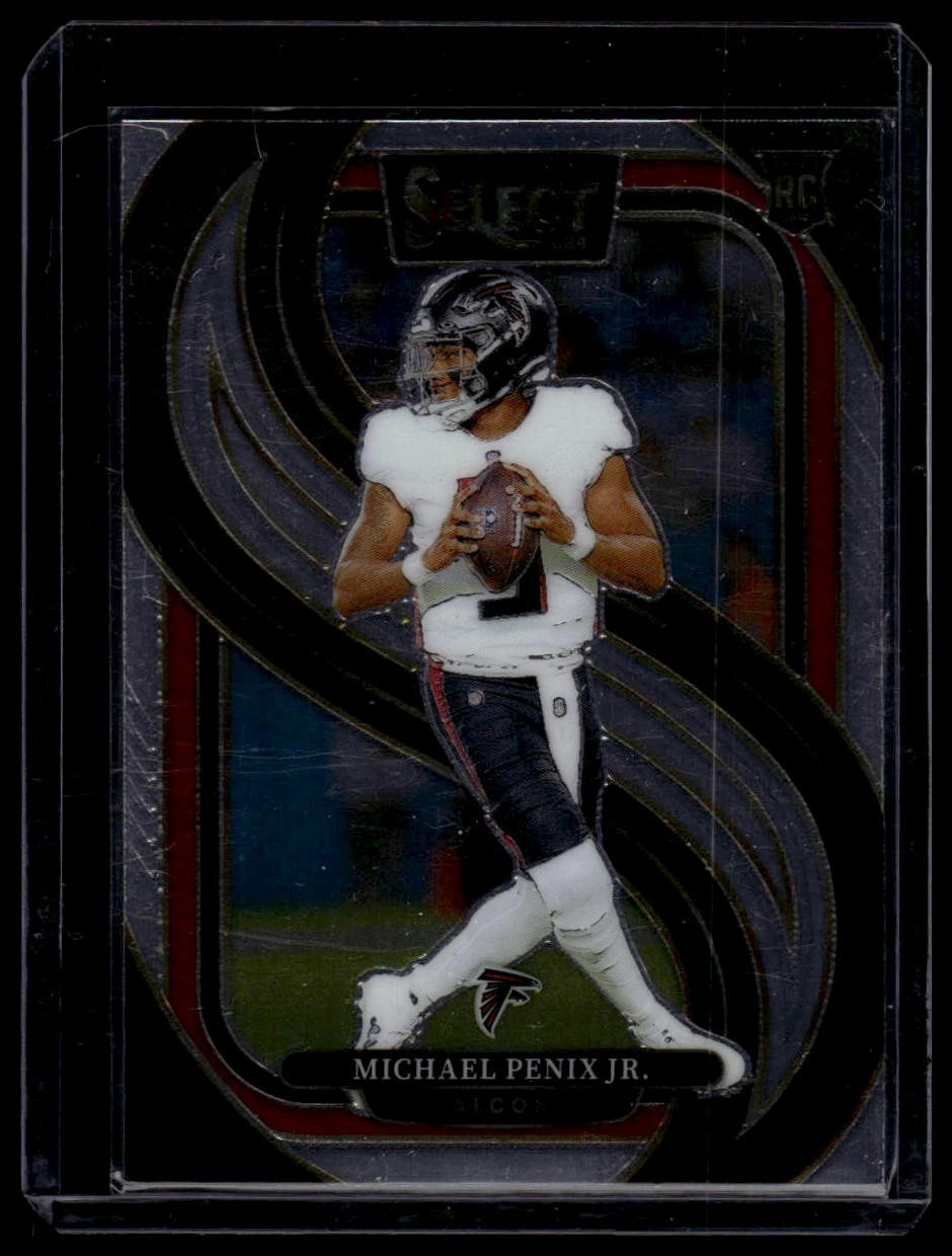 2024 Panini Select - Premier Level Michael Penix Jr. #110 Silver Prizm (RC)