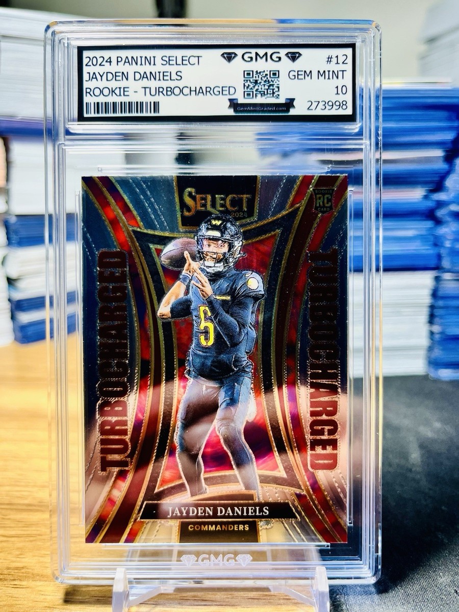 2024 Select Jayden Daniels Rookie GMG Graded 10 Gem Mint 💎 RC