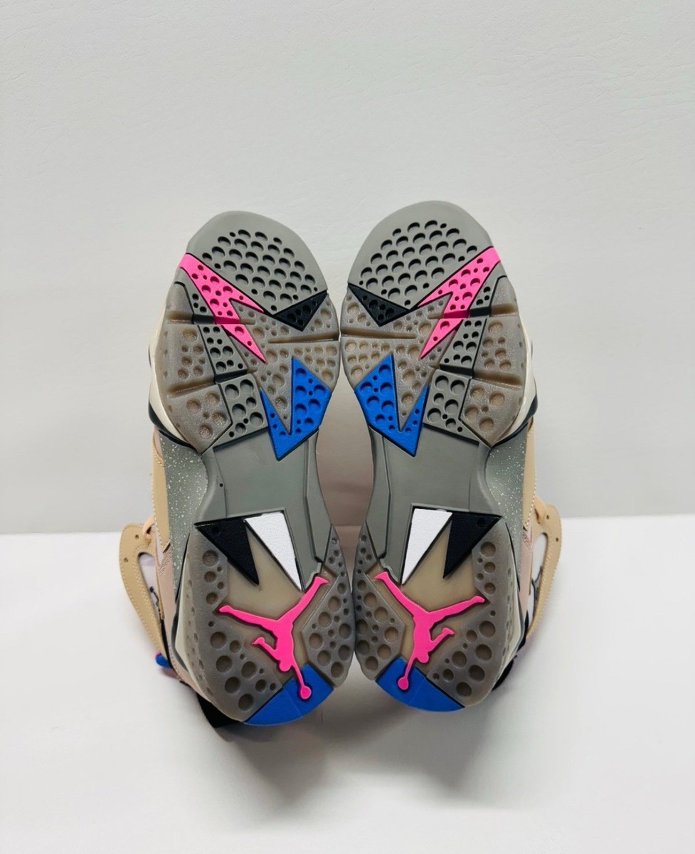 Air Jordan 7 Retro SE Shimmer Black Sapphire 2021 Men display picture 1