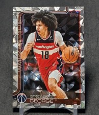 Kyshawn George [Pink Diamante] #98 Prices | 2025 Topps