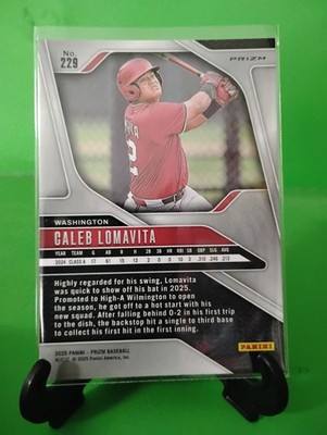 I9 2025 Panini Prizm - Caleb Lomavita, Caleb Lomavita #229 Pink