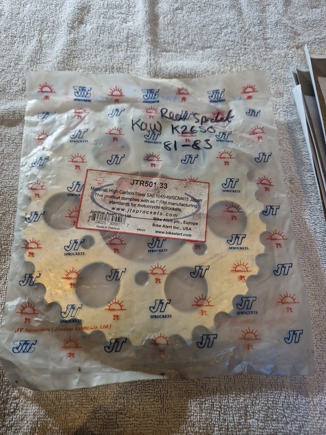 Kawasaki KZ 650 Rear Sprocket Genuine NOS