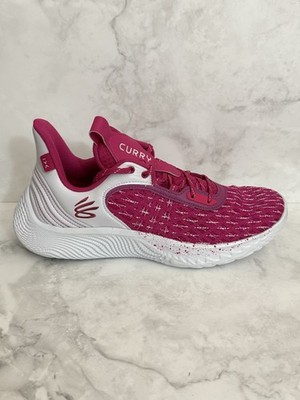 Under Armour Curry Brand Flow 9 For The W Pink Basketball Shoes Mens 8 / 9.5 W Under Armour Curry Flow 9 For the W Men main image 2