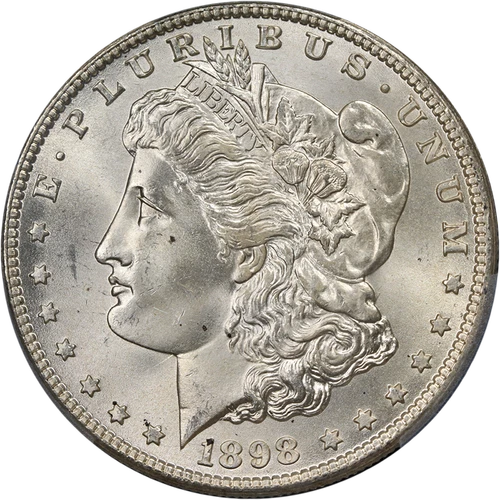 1898-O Morgan Silver Dollar PCGS MS66 Great Eye Appeal Nice Strike