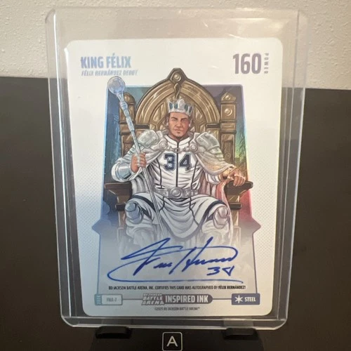 2026 Bo Jackson Battle Arena-King Felix (Felix Hernandez) Auto #FHA-7