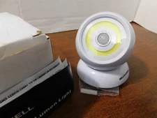 LOT OF 5--Bell & Howell Motion Activated 200 Lumen Spot Light White --WITH BOXES