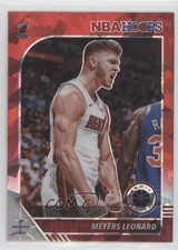 2019-20 Panini NBA Hoops Premium Stock Red Cracked Ice Prizm Meyers Leonard 0a2t