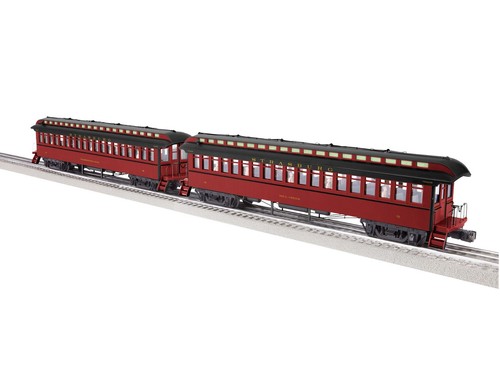 Entrenador de madera Lionel 2227060 Strasburg paquete de 2 (era 2000) nuevo en caja | Condition: New