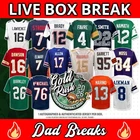 NEW ORLEANS SAINTS Gold Rush autographed/signed football jersey: Live BoxBreak
