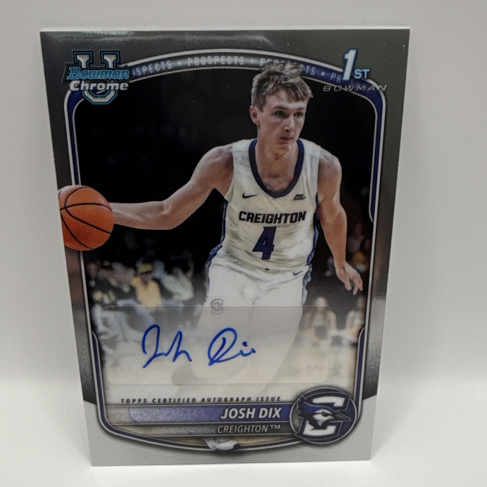 Topps 2024 Bowman Draft Chrome Prospect Autographs Jd Dix Auto #CPA-JD