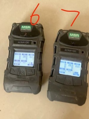 MSA Altair 5X Portable Multi-Gas Detector Gas Monitor LEL, O2, CO, H2S, SO2