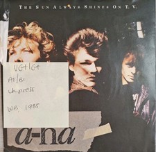 a-ha The Sun Always Shines On T.V. Vinyl Record VG+/G+ W8846T 1985