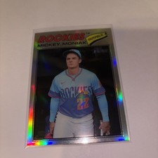 2026 Topps Heritage Mickey Moniak Chrome Refractor #400 Rockies