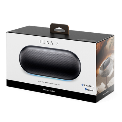 Harman Kardon Luna 2 Classic Black Waterproof Bluetooth Speaker