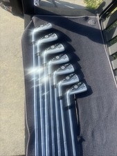Left Handed Pxg Gen 6 0311 P Iron Set P-4 Seven Irons Kbs Tour 120g Stiff Shafts