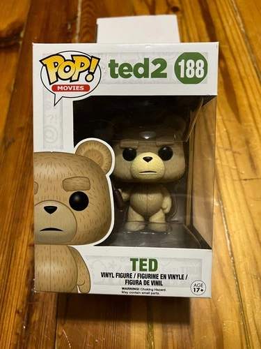 Funko POP! Vinyl Movies: Ted2 - Ted #188 Vaulted 2015 BRAND NEW *SHIPS TODAY!*