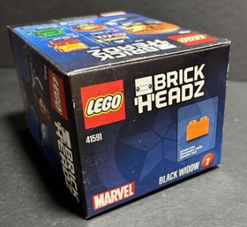 LEGO 41591 Black Widow - BrickHeadz - Marvel Super Heroes - 2017 - NIB